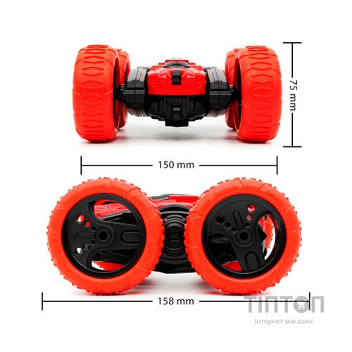 Радіокерована іграшка KS Drive Трюковий 1:24, 2.4Ghz червоно-чорний (STURBWB)