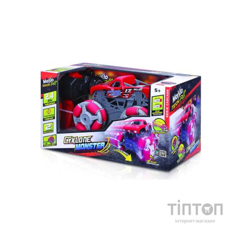 Радіокерована іграшка Maisto Cyklone Monster (82521 red)