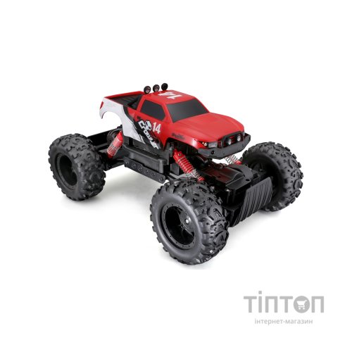 Радіокерована іграшка Maisto Rock Crawler 2.4 ГГц (аккум. 6.4v + 3хААА), червоний (82746 red)