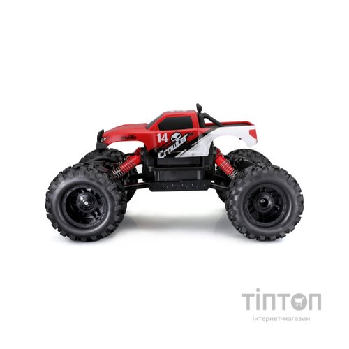 Радіокерована іграшка Maisto Rock Crawler 2.4 ГГц (аккум. 6.4v + 3хААА), червоний (82746 red)