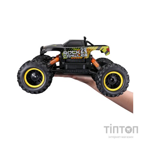 Радіокерована іграшка Maisto Rock Crawler 2.4 ГГц (аккум. 6.4v + 3хААА), чорний (82746 black)