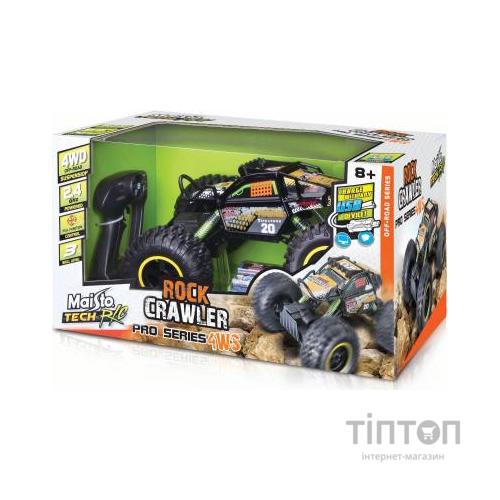 Радіокерована іграшка Maisto Tech Rock Crawler Pro чорний (81334 black)