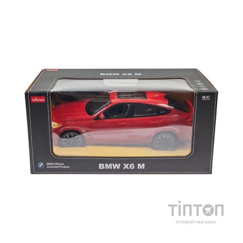 Радіокерована іграшка Rastar BMW X6 1:14 червоний (99260 red)