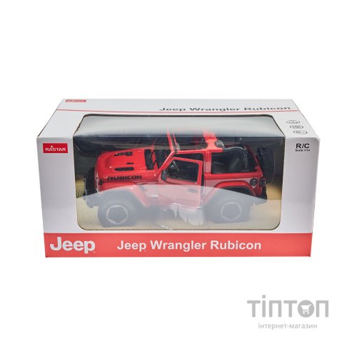 Радіокерована іграшка Rastar JEEP Wrangler Rubicon 1:14 червоний (79460 red)