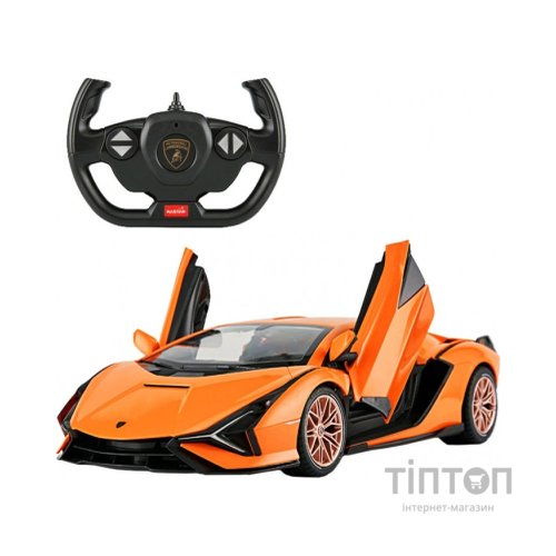 Радіокерована іграшка Rastar Lamborghini Sian 1:14 помаранчевий (97760 orange)