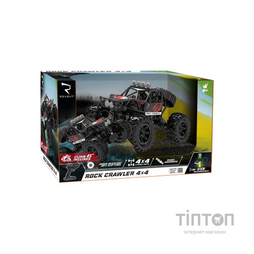 Радіокерована іграшка Revolt Rock Crawler 4x4, світяться фари, 3.7В/1200 мАг (TG1021)