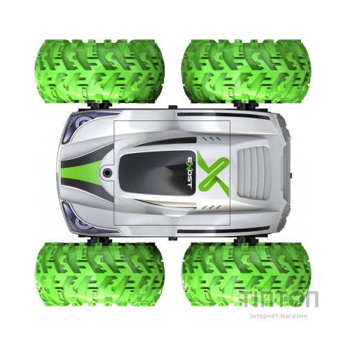 Радіокерована іграшка Silverlit Exost 360 CROSS II, 1:18 2,4 ГГц, зелена (20257-1)