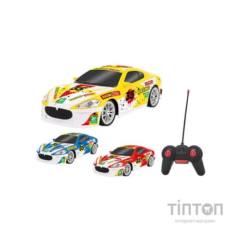 Радіокерована іграшка SPIDKO Sports car зі світлом 116, жовтий (40997/2)