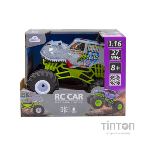 Радіокерована іграшка Sulong Toys Bigfoot – Dinosaur (1:16, 27 МГц (MHz)) (SL-360RHGR)