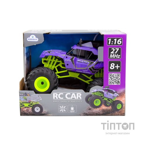 Радіокерована іграшка Sulong Toys Bigfoot Off-road – Violet (1:16, 27 МГц (MHz)) (SL-358RHV)