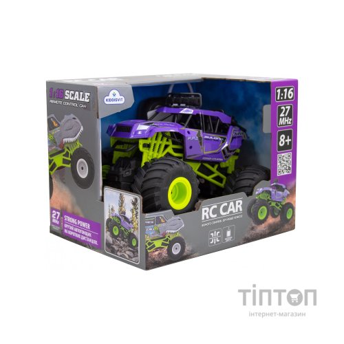 Радіокерована іграшка Sulong Toys Bigfoot Off-road – Violet (1:16, 27 МГц (MHz)) (SL-358RHV)