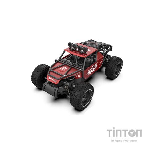 Радіокерована іграшка Sulong Toys OFF-ROAD CRAWLER - RACE (матовий червоний, метал. корпус, аккум.6V, 1:14) (SL-309RHMR)