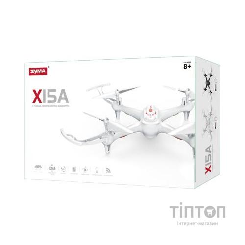 Радіокерована іграшка Syma Квадрокоптер с 2,4 Ггц управлением (X15A Black)