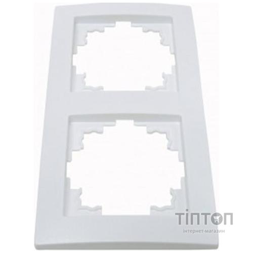 Рамка Smartfortec HS002 двомісна біла