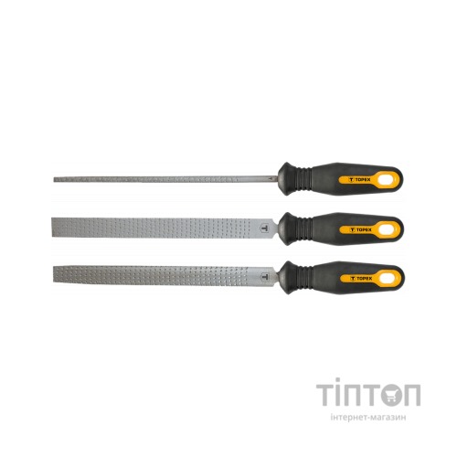 Рашпіль Topex по дереву 200 мм, 3 шт. (06A330)