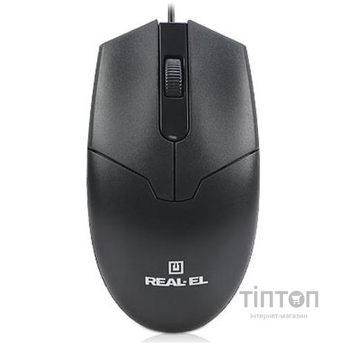 REAL-EL RM-208 Black USB UAH