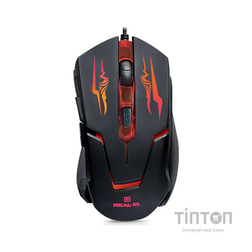 REAL-EL RM-520 Gaming USB чорний UAH