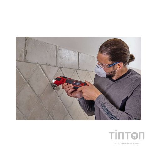 Реноватор Einhell TE-MG 350 EQ, 350Вт, 11000-20000 об/хв, LED, набір насадок, кейс (4465155)