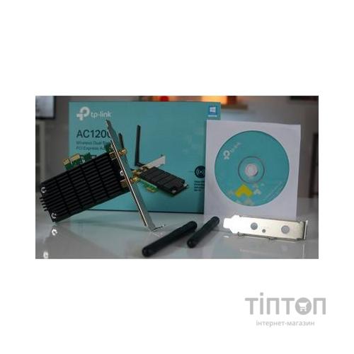 Ретранслятор TP-Link Archer T4E AC1200, PCI Express, Beamforming (ARCHER-T4E)
