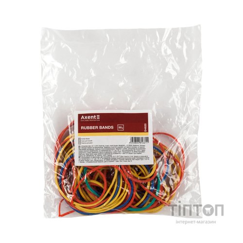 Резинки для грошей Delta by Axent assorted colors, 50г (D4620)