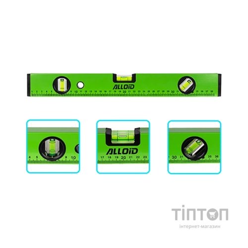 Рівень Alloid 40см, 3 капсули (LD-151040)
