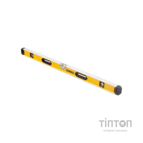 Рівень DeWALT BOX BEAM LEVELS, алюмінієвий, 3 капсули, 1200 мм (DWHT0-43248)