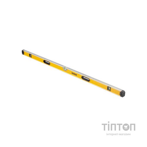 Рівень DeWALT BOX BEAM LEVELS, алюмінієвий, 3 капсули, 1800 мм (DWHT0-43172)