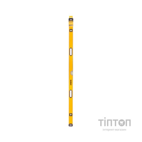 Рівень DeWALT BOX BEAM LEVELS, алюмінієвий, 3 капсули, 1800 мм (DWHT0-43172)