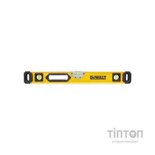 Рівень DeWALT BOX BEAM LEVELS, алюмінієвий, 3 капсули, 600 мм (DWHT0-43224)