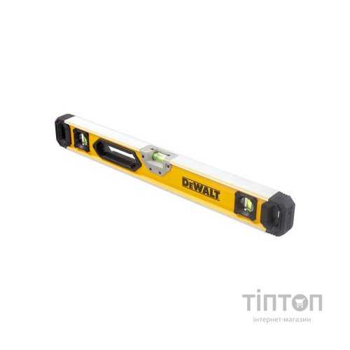 Рівень DeWALT BOX BEAM LEVELS, алюмінієвий, 3 капсули, 600 мм (DWHT0-43224)