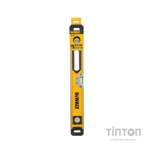 Рівень DeWALT BOX BEAM LEVELS, алюмінієвий, 3 капсули, 600 мм (DWHT0-43224)