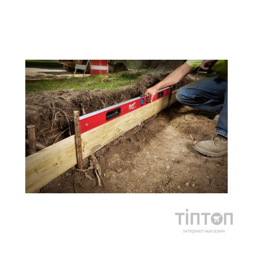 Рівень Milwaukee REDSTICK, цифровий акумуляторний, L4 B2 2Ah, 120см (4933471979)