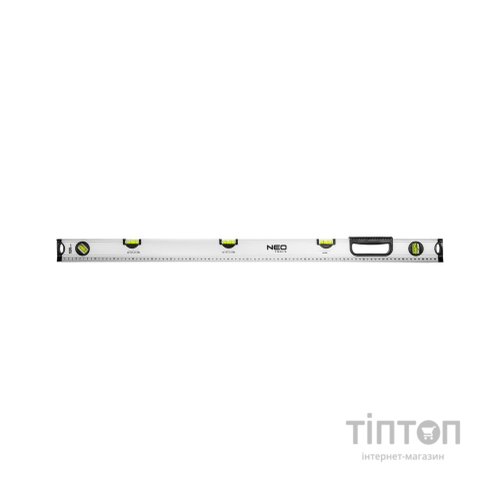 Рівень Neo Tools алюмінієвий, 100 см, 5 капсул (71-124)