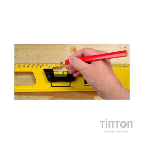 Рівень Stanley FatMax I Beam, L=1200мм, Н=39,3 мм, алюмінієвий, 3 капс. (1-43-555)