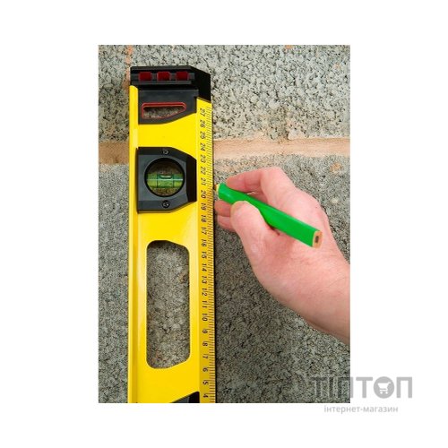Рівень Stanley FatMax I Beam, L=1200мм, Н=39,3 мм, алюмінієвий, 3 капс. (1-43-555)