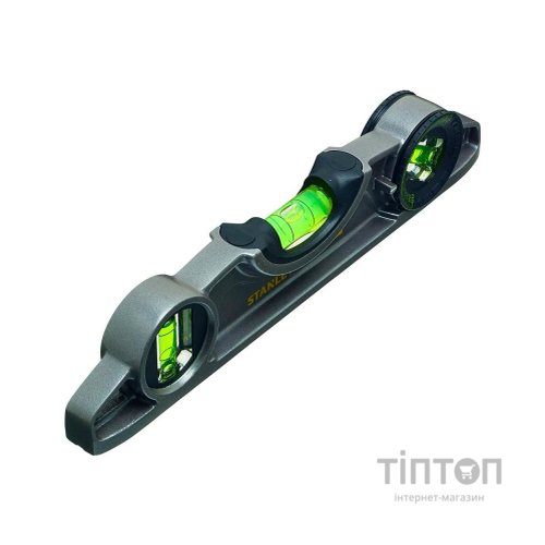 Рівень Stanley FatMax XL TORPEDO, алюмінієвий, 250мм, 3 капсули, магнітний. (0-43-609)