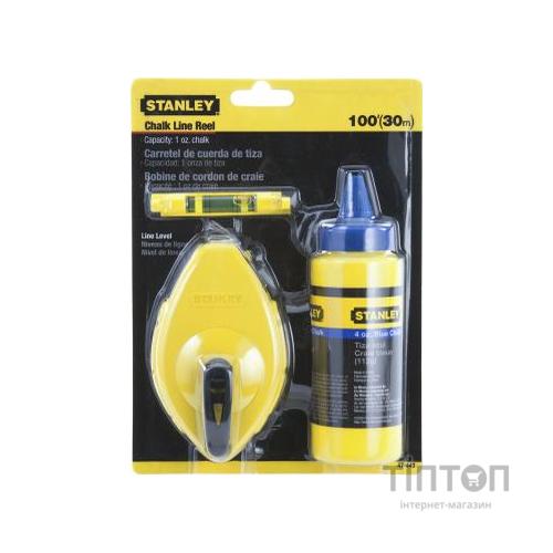 Шнур розміточний Stanley 30м (0-47-440)