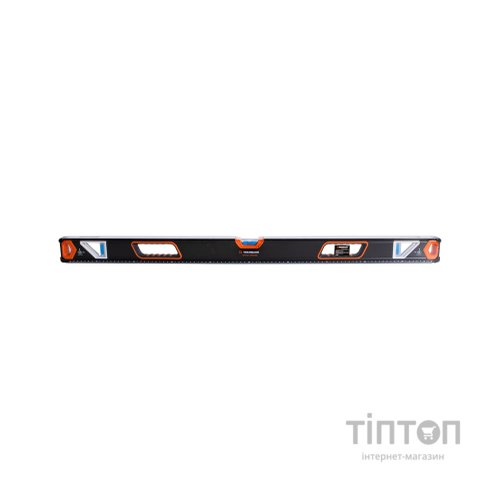 Рівень Tekhmann ударостійкий алюмінієвий магнітний 2 віконця 1000мм (9001000)