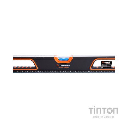 Рівень Tekhmann ударостійкий алюмінієвий магнітний 2 віконця 800мм (9200800)