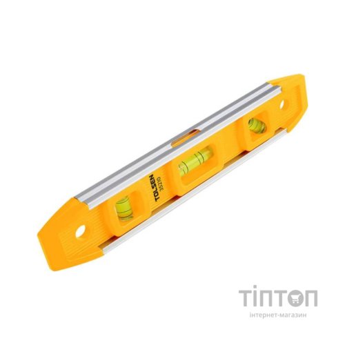 Рівень Tolsen 230 мм 3 капсули, магнітна стрічка (35210)