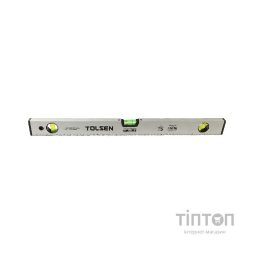 Рівень Tolsen 60 см 3 капсули алюмінієва рамка з магнітами (35243)