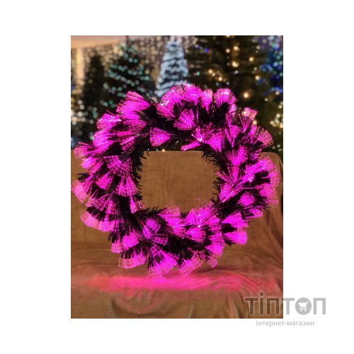 Різдвяний вінок Luca Lighting світлодіодний Highland мультиколірний 2 м (8718861662245)