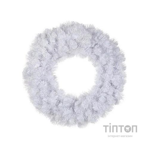 Різдвяний вінок Triumph Tree Icelandic iridescent 60 см Білий (8712799297562)