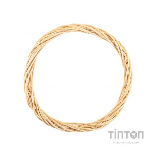 Різдвяний вінок YES! Fun ротанговий натуральний, d-60см (973451)