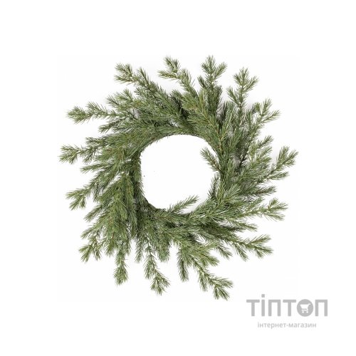 Різдвяний вінок YES! Fun Сієна 20 см, зелений (904404)