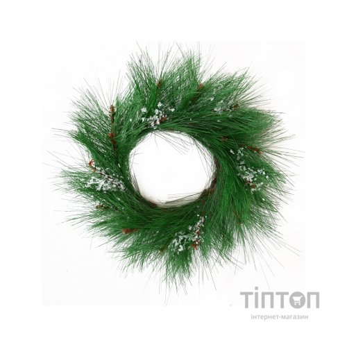 Різдвяний вінок YES! Fun Снеговичок 15 см без прикрас (903878)