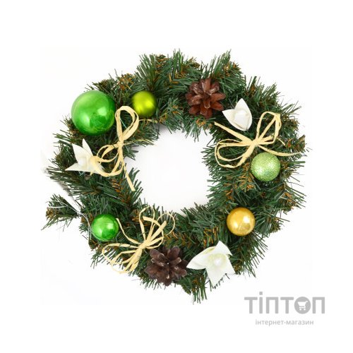 Різдвяний вінок YES! Fun з прикрасою Карамелька 24см (904202)