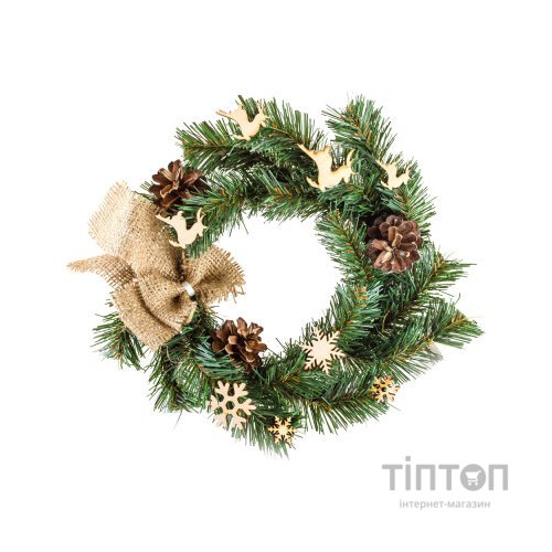 Різдвяний вінок YES! Fun з прикрасою Небесна пошта 17,5 см (903783)