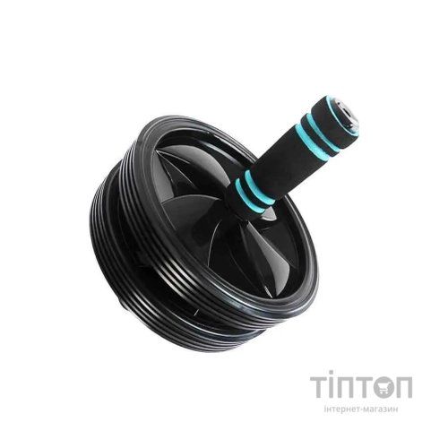 Ролик для преса U-Powex Ab wheel with mat d18.5cm Black (UP_1006_Ab/Wheel)