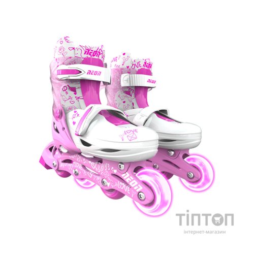 Роликові ковзани Neon Inline Pink розмір 30-33 (NT07P4)